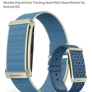 Blue Activity Tracker with Heart Rate Monitor